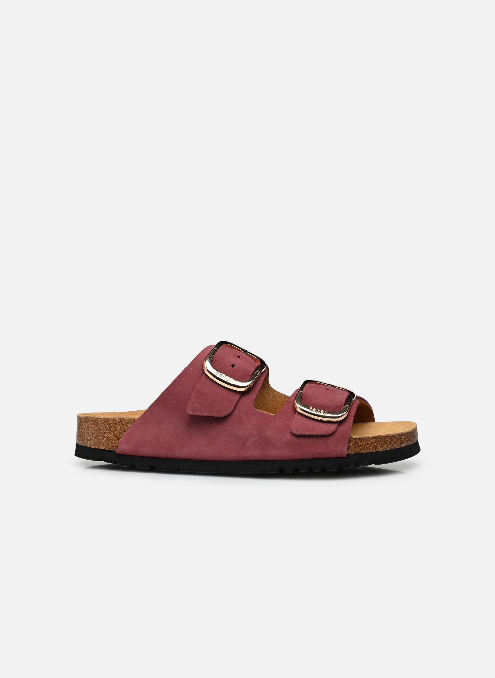 SCHOLL - NOELLE NUBUCK - DARK RED