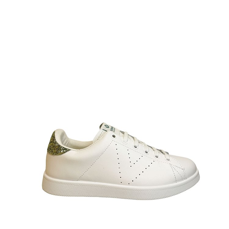 VICTORIA - 125104 - BLANC PAILLETTES BLEUES