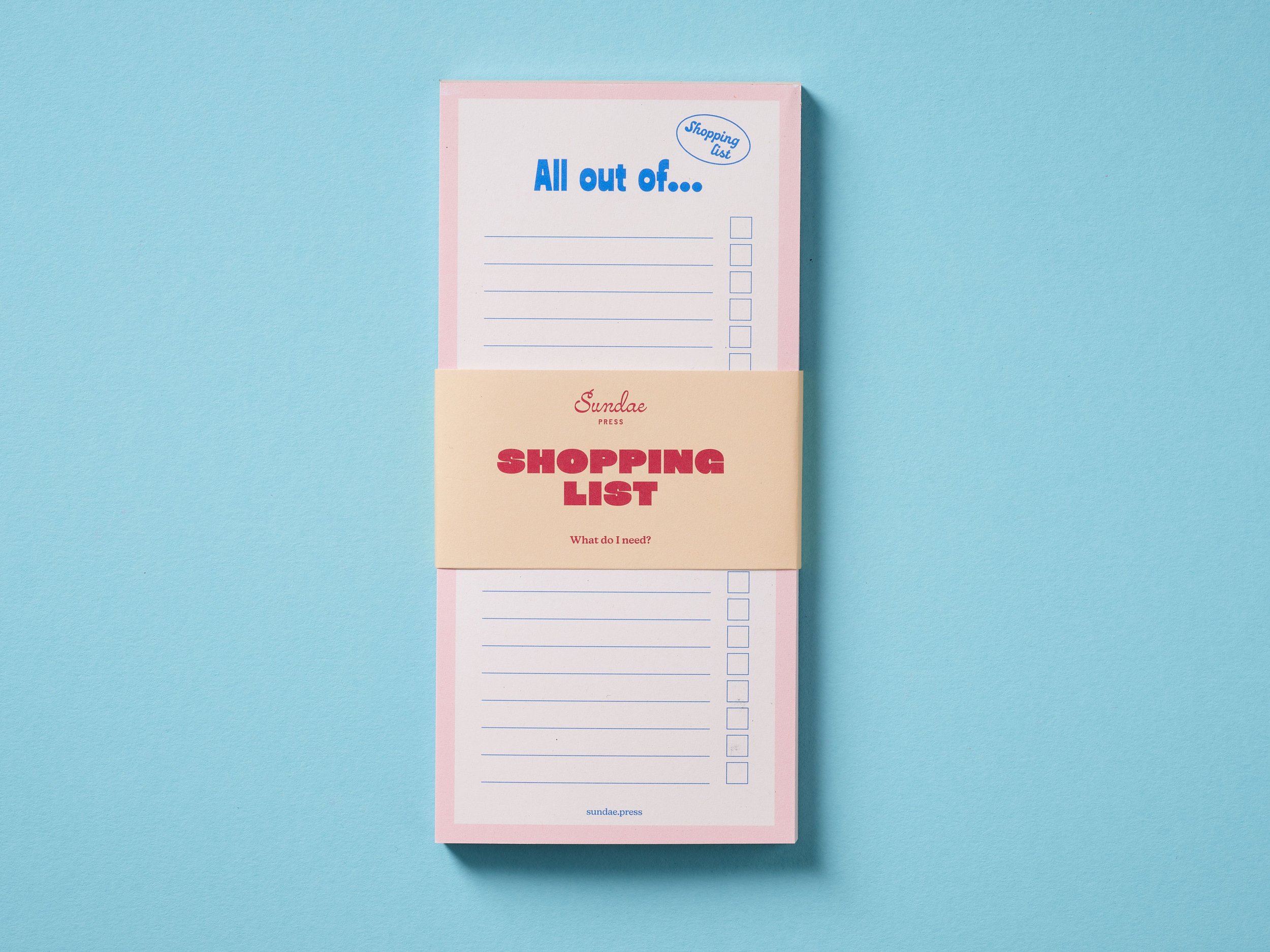 Shopping list