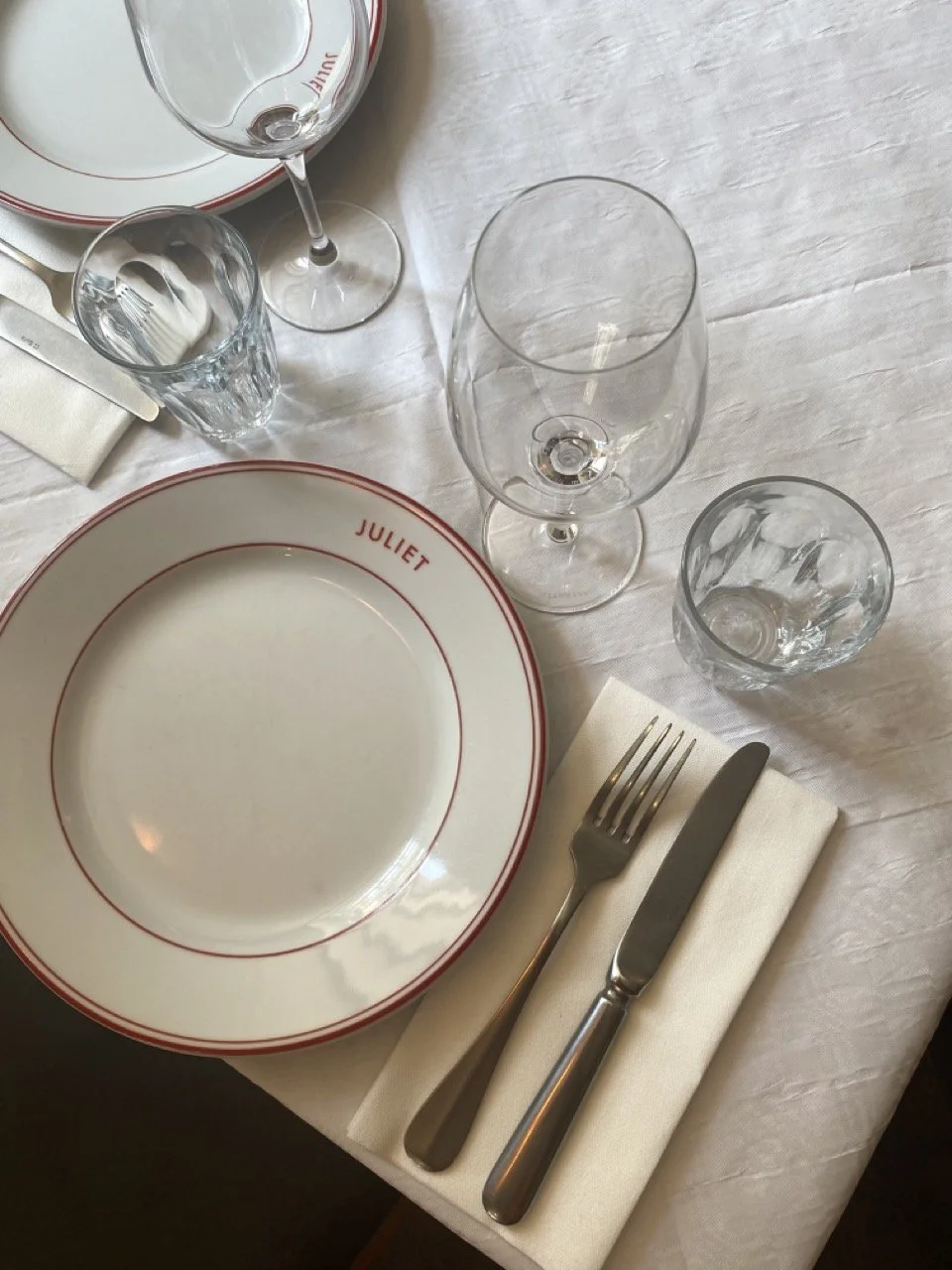 Lunch at Juliet 