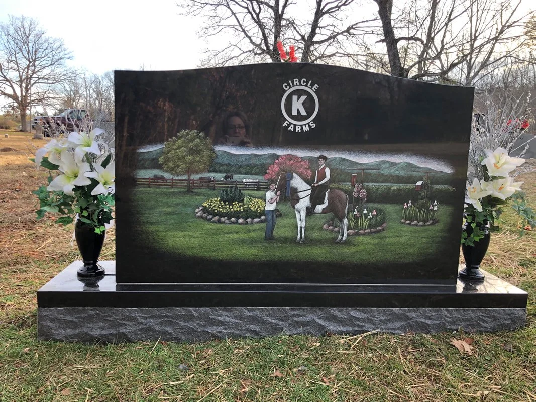 Artist Etched on Jet Black