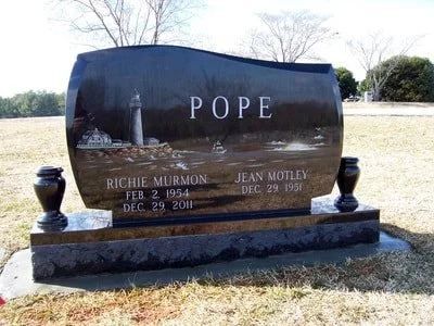 Artist Etched on Jet Black