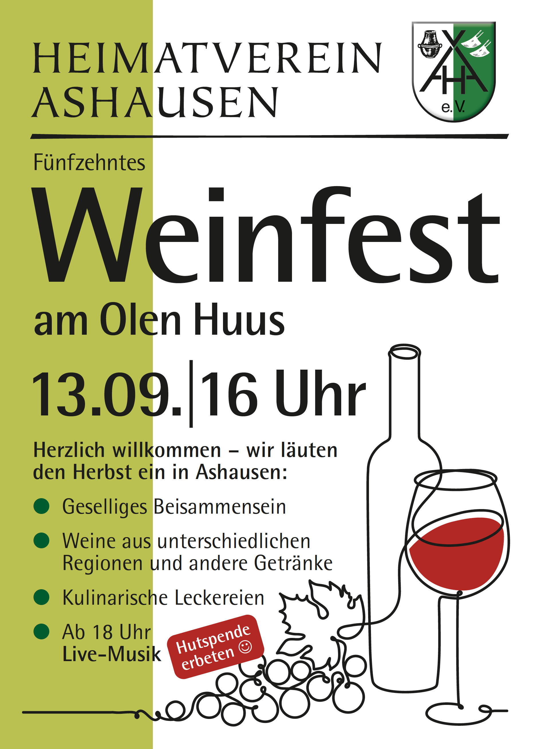 15. Weinfest am Olen Huus