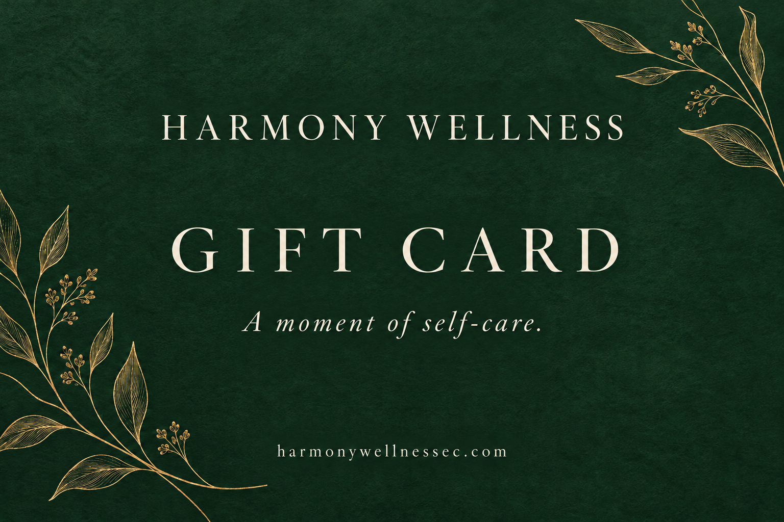Harmony Wellness Gift Card