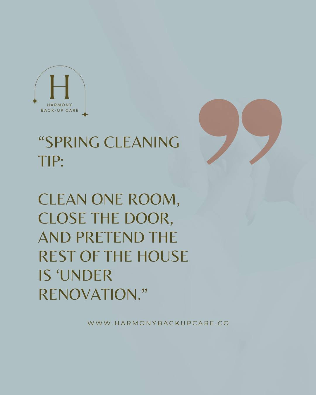 Sometimes the best spring cleaning strategy is a little creativity and a lot of grace 😂🌸 Tidy one space, shut the door on the chaos, and celebrate the small wins. When little ones are involved, a &ldquo;lived-in&rdquo; home simply means it&rsquo;s 