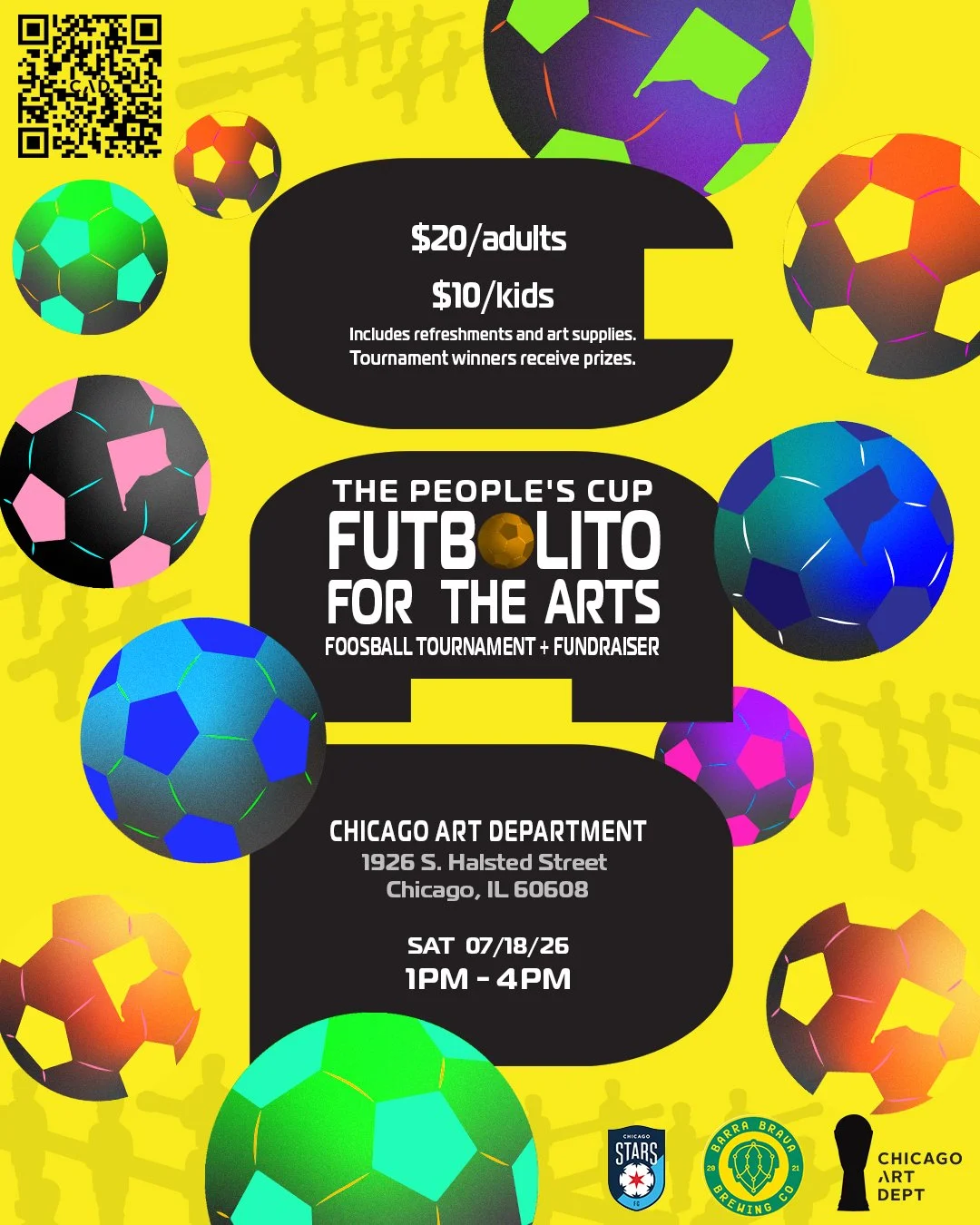The People's Cup: Futbolito for the Arts