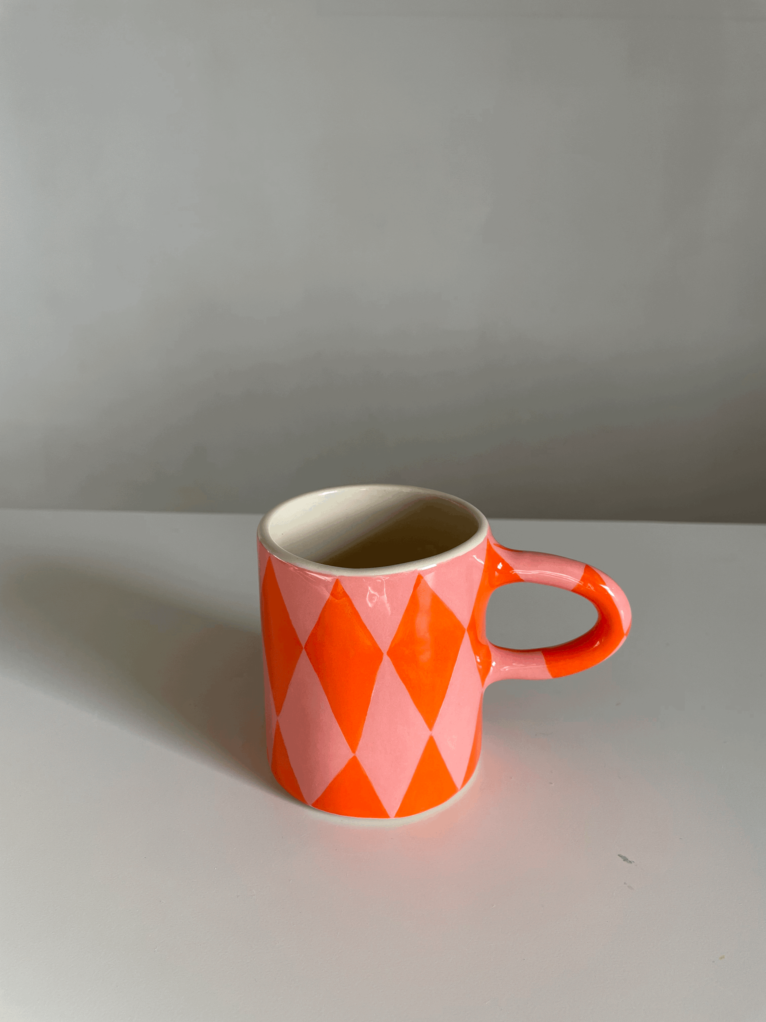 tasse fine ＊ arlequin