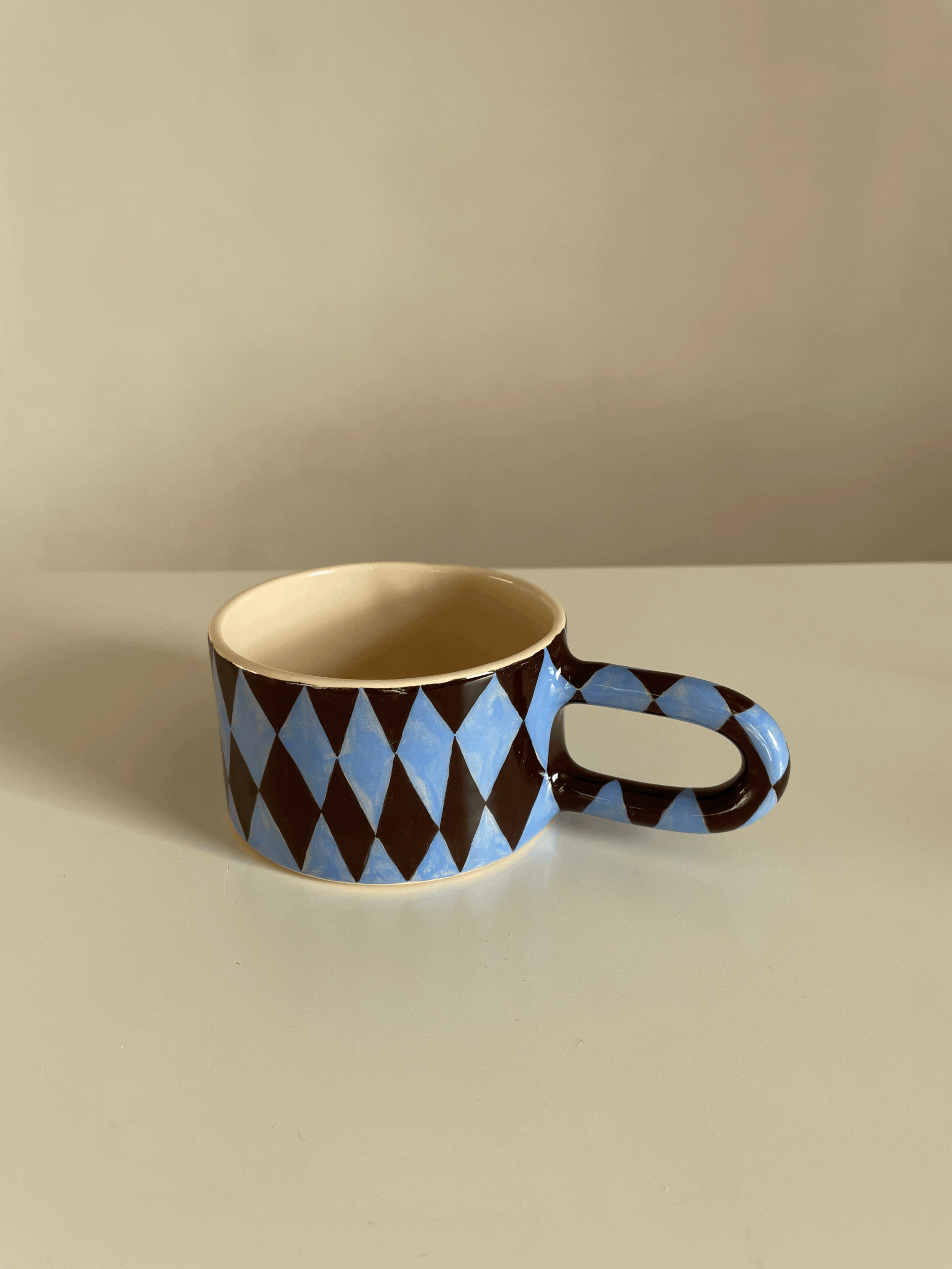 tasse basse ＊ arlequin