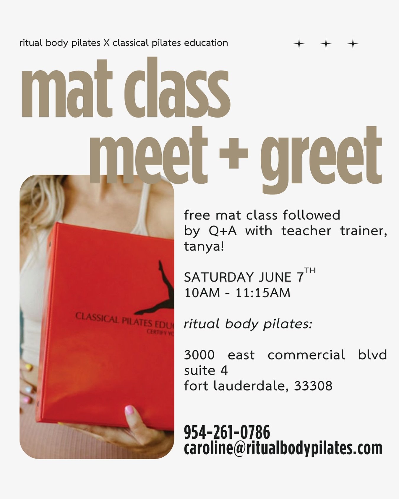 join us saturday june 7th for a free mat class + intro to our upcoming teacher training!

whether you are interested in becoming mat certified or curious about the comprehensive program ~ we can help answer any questions you may have about becoming a