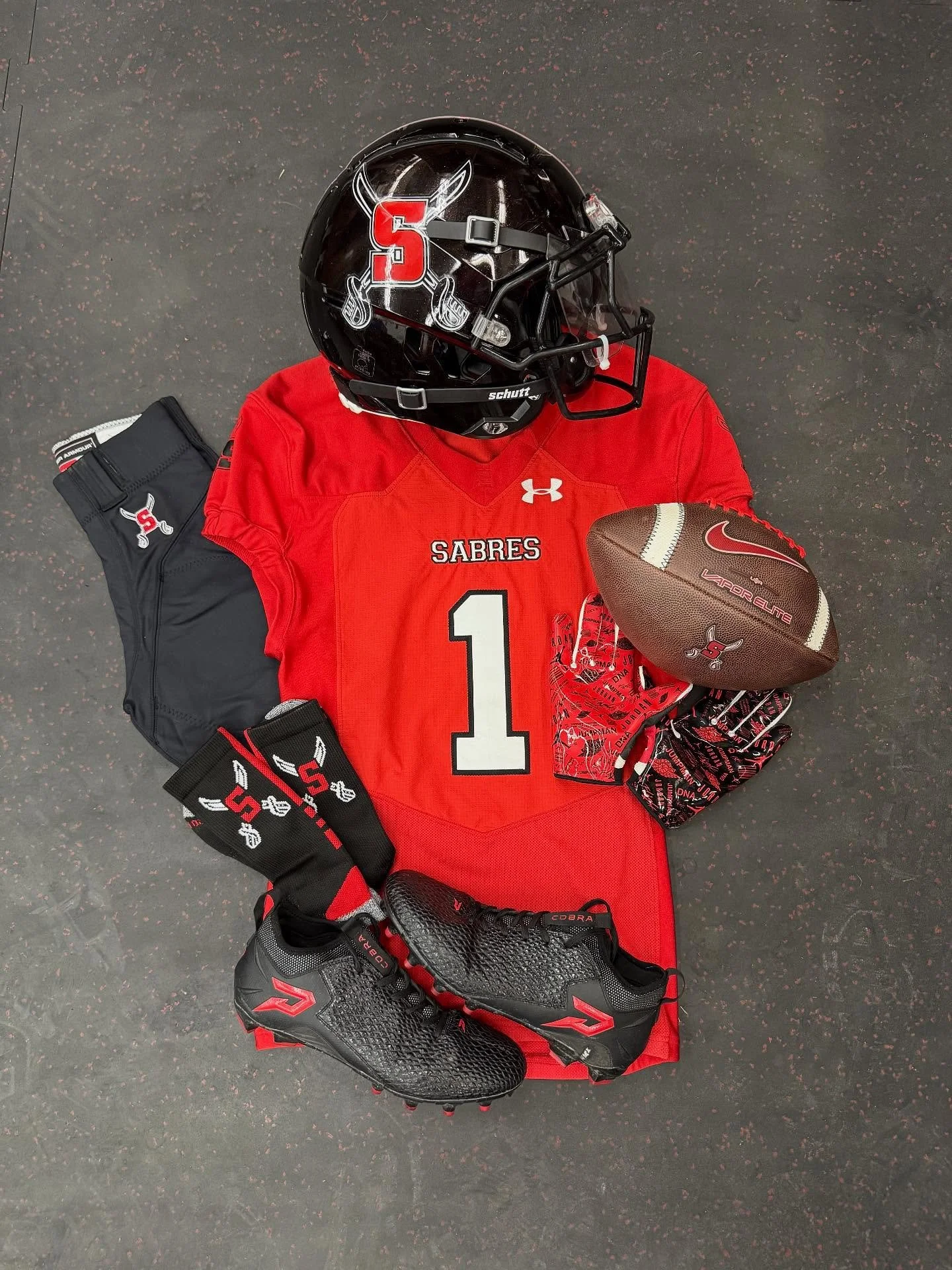 Week 1: Homecoming. Go Big Red!!🔴⚔️🔴
#SABREPRIDE🔴⚔️⚫️
#PTS🗡️
#ALLIN🔴⚔️⚫️