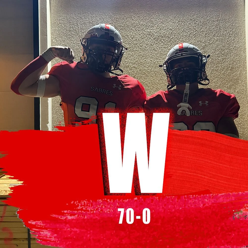 W: Onto the next.
#SABREPRIDE🔴⚔️⚫️
#BOSS
#FAMILY
#PTS🗡️