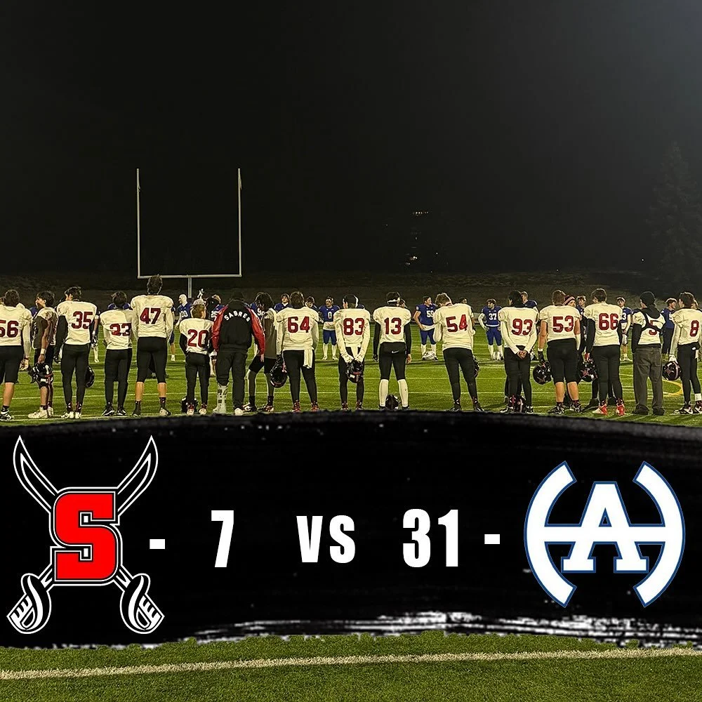 Final. Far from finished.

D Player of the Game: Memphis Callahan
O Player of the Game: Liam Campbell

#SABREPRIDE🔴⚔️⚫️
#PTS🗡️
#ALLIN🔴⚔️⚫️
#MYWAY