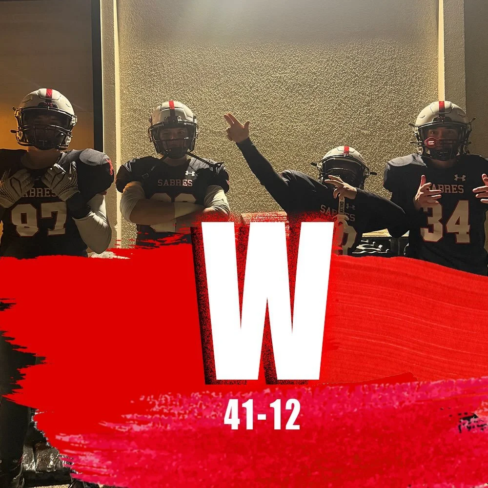 W: We. Are. Back.🔴⚔️⚫️

#SABREPRIDE🔴⚔️⚫️
#BOSS
#FAMILY
#PTS🗡️