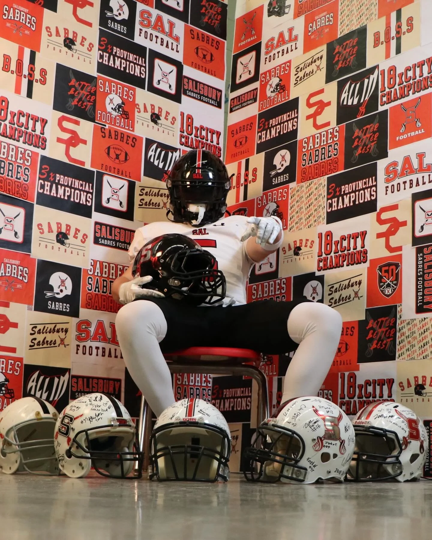 New School🤝Tradition 

#SABREPRIDE🔴⚔️⚫️ | #BOSS