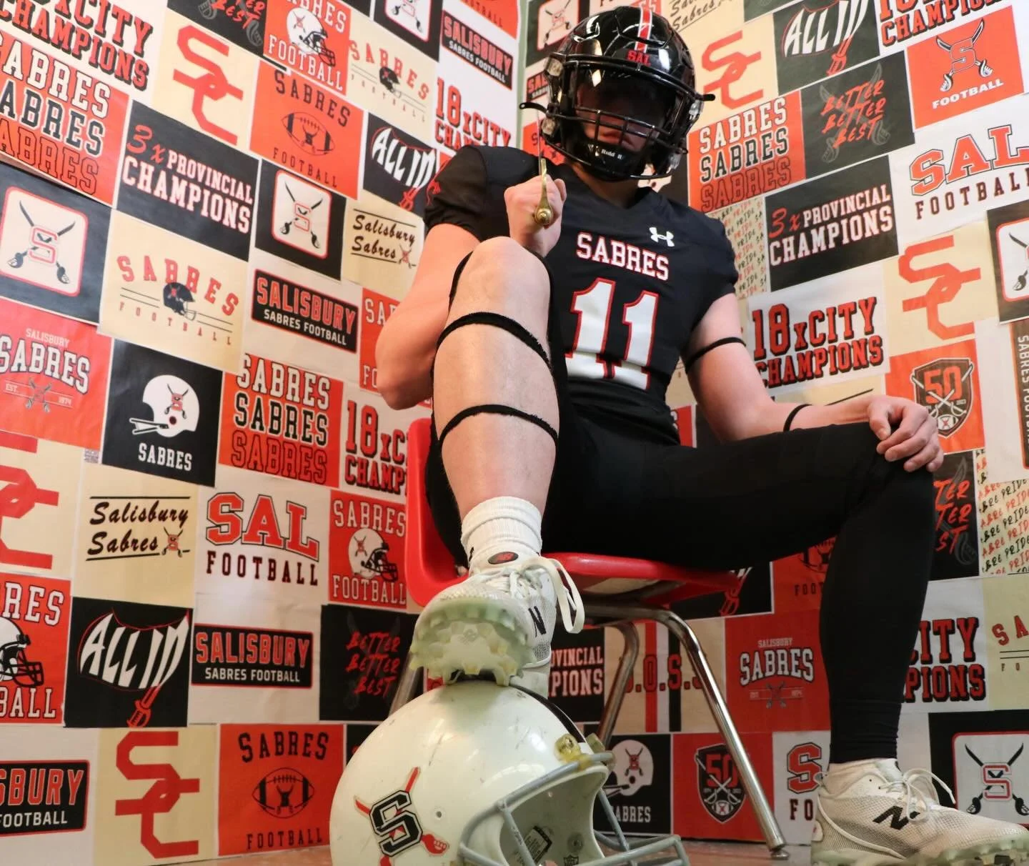 Just something special about the 𝓑𝓻𝓸𝓽𝓱𝓮𝓻𝓱𝓸𝓸𝓭 rocking the 𝓑𝓵𝓪𝓬𝓴𝓸𝓾𝓽⚫️⚔️⚫️

#SABREPRIDE🔴⚔️⚫️ | #BOSS