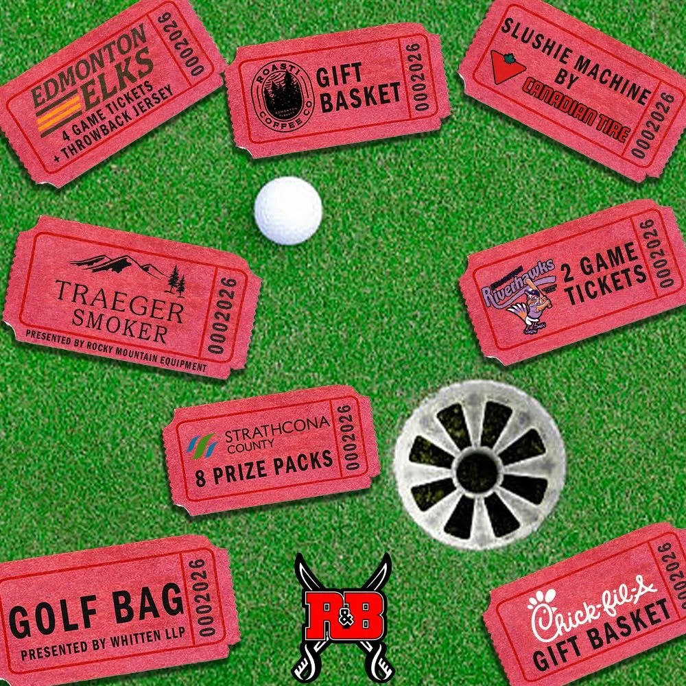 The tournament is approaching!! Here&rsquo;s a sneak peek into a couple raffle items we&rsquo;ll be giving away at our Red &amp; Black Bursary Golf Tournament on June 26th. There is still time to register a solo, up to a foursome using the link in ou