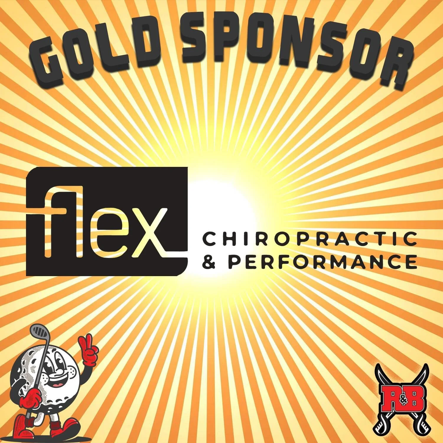 A massive thank you to Jesse Schryver and Flex Chiropractic for their Gold Sponsorship at our 2026 Red &amp; Black Bursary Golf Tournament! Jesse &amp; Flex Chiropractic always provides unbelievable and educational service to help get your mind, and 