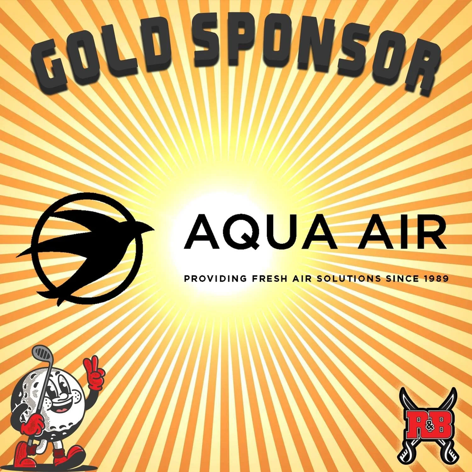 A huge thank you to Andrew Gauthier &amp; Aqua Air Systems for their Gold Sponsorship for the Red &amp; Black Bursary Golf Tournament! Since 1989, Aqua Air has been providing customers with high quality energy efficient products, deliver excellent se