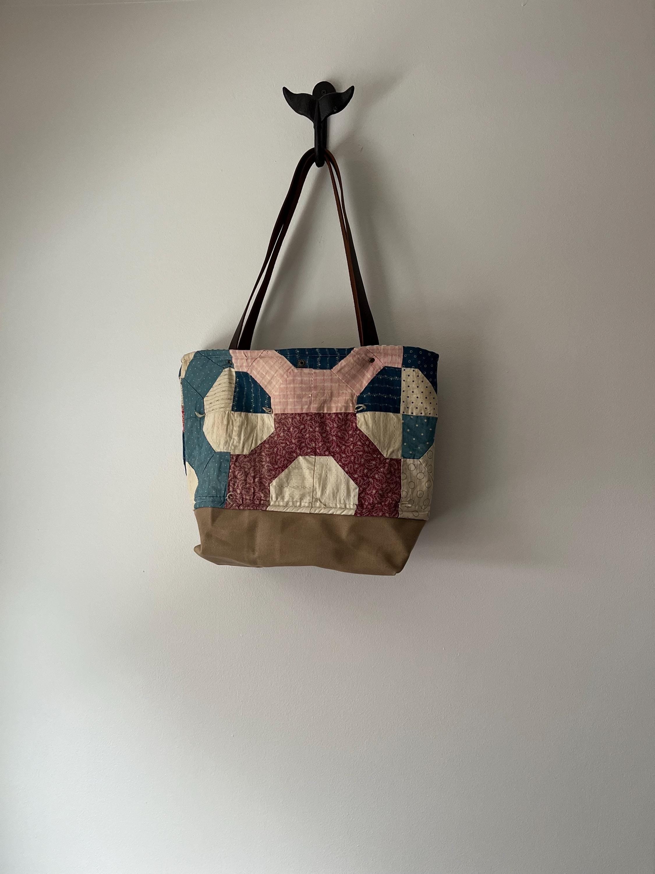 Vintage Circle the Wagons Tote Bag