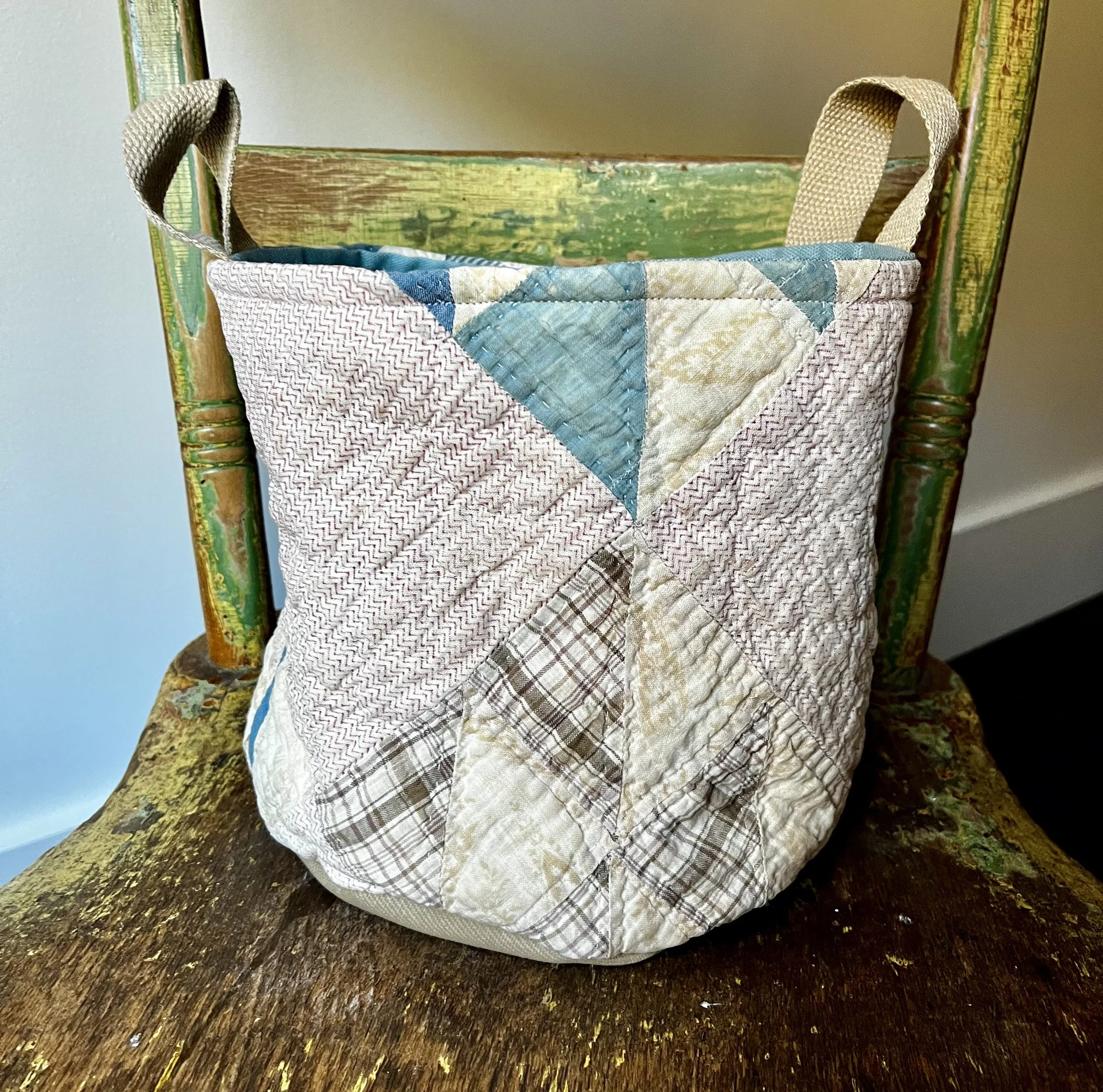 Antique Quilt Basket