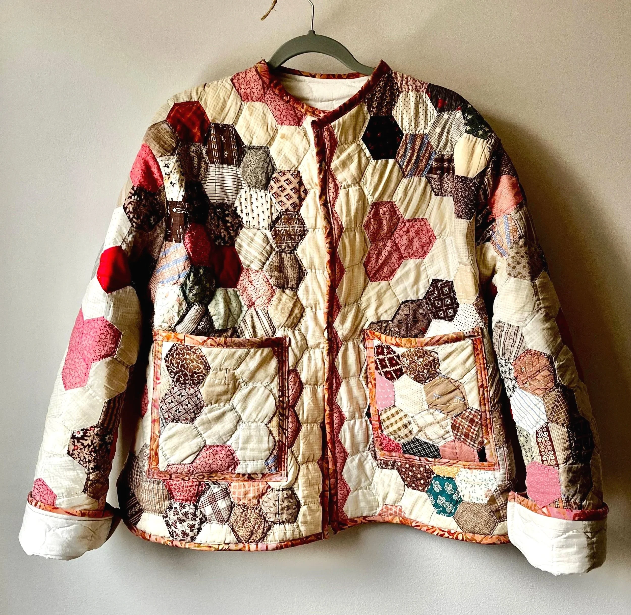 Handmade Antique Quilt Freya Jacket