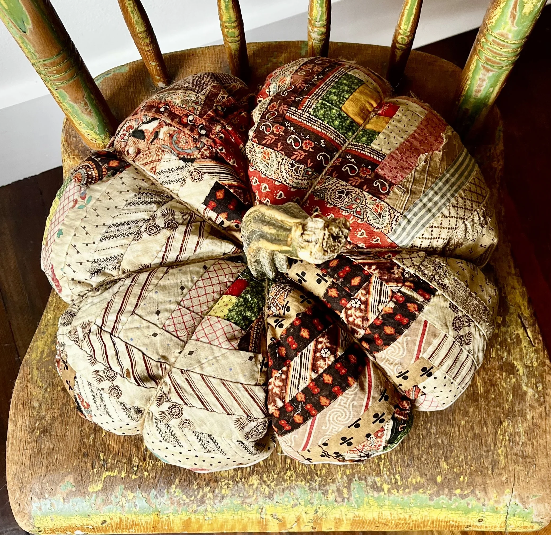 Large Quilted Pumpkin