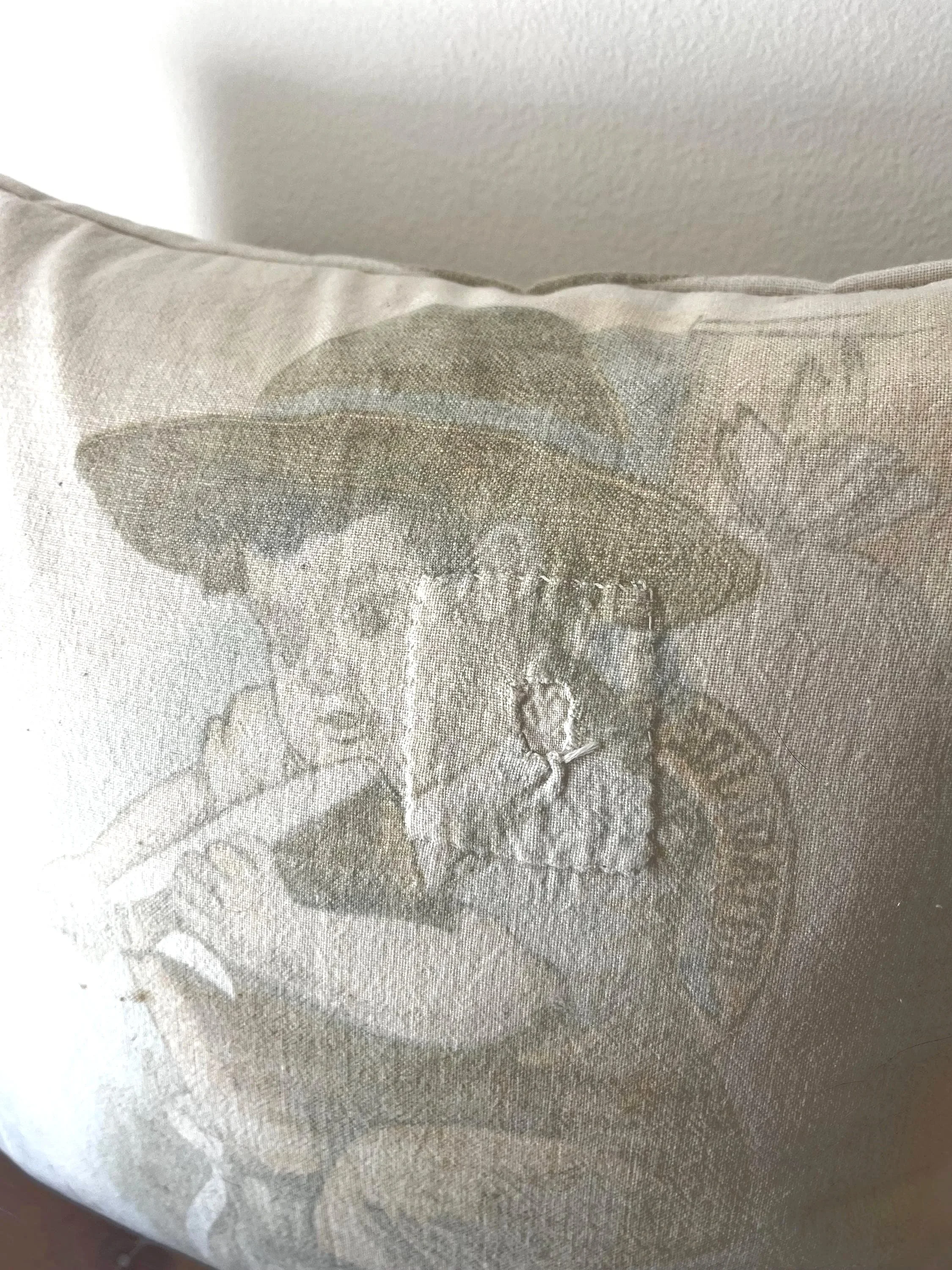 Ceresota Flour Antique Sack Pillow Cover- Double Sided