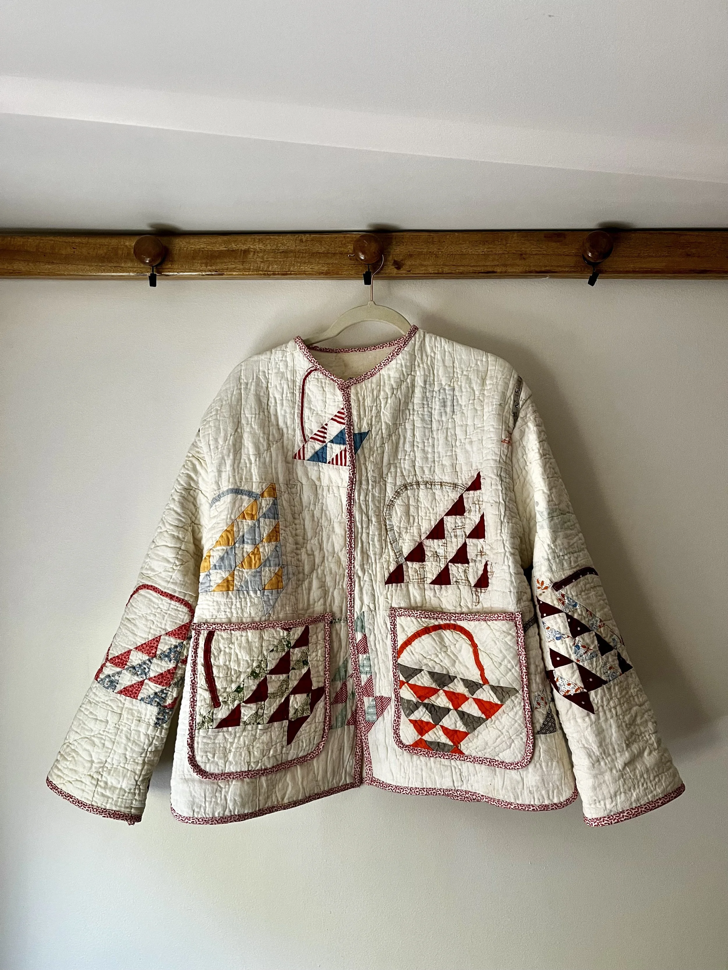 Vintage Freya Basket Quilt Coat