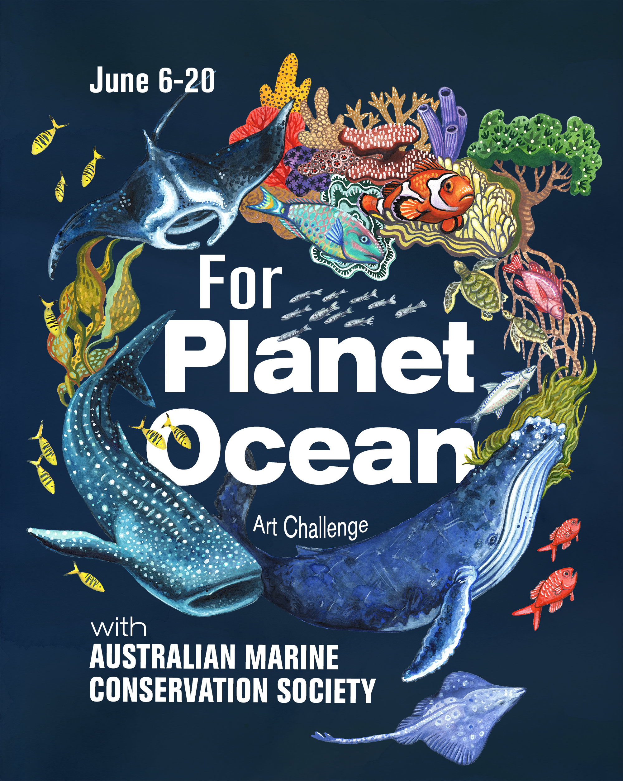 For Planet Ocean, with Australian Marine Conservation Society 2024