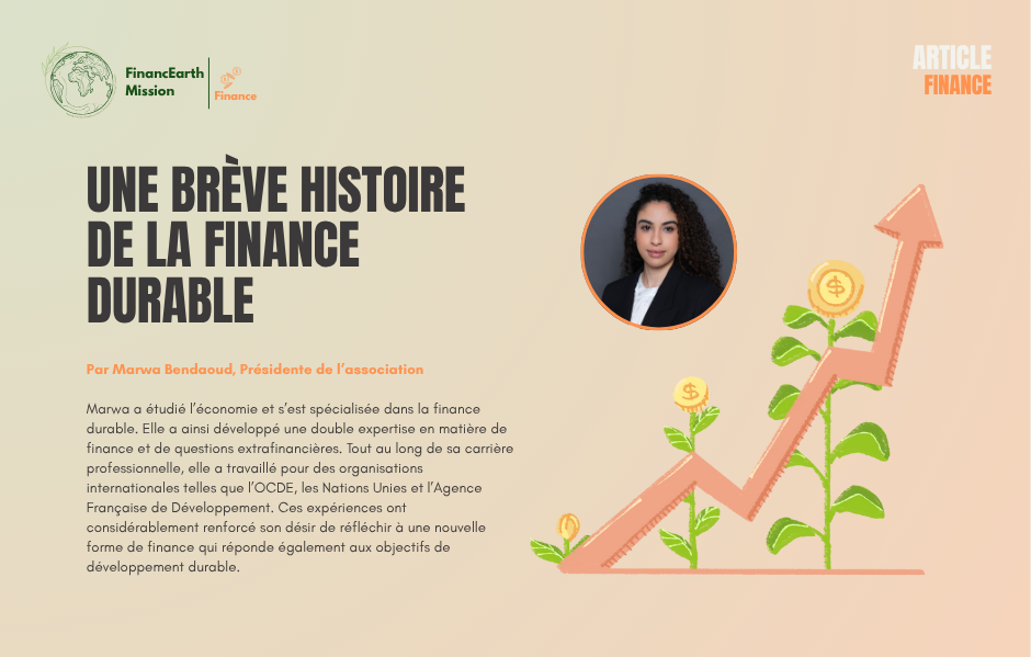Une brève histoire de la finance durable