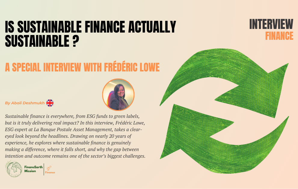 Is sustainable finance actually sustainable ?