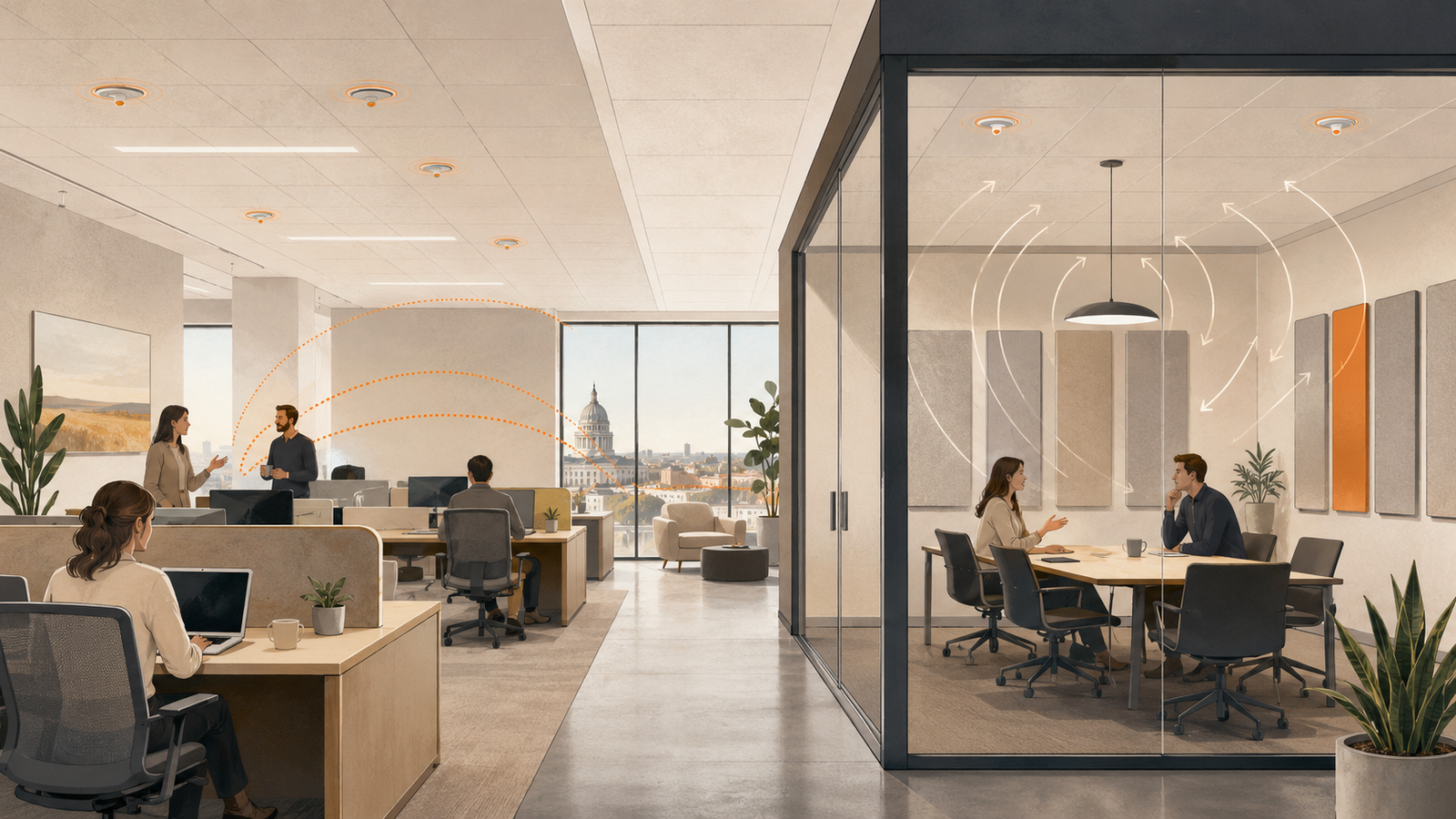 Sound Masking or Acoustic Treatment: Which Problem Are You Actually Solving?