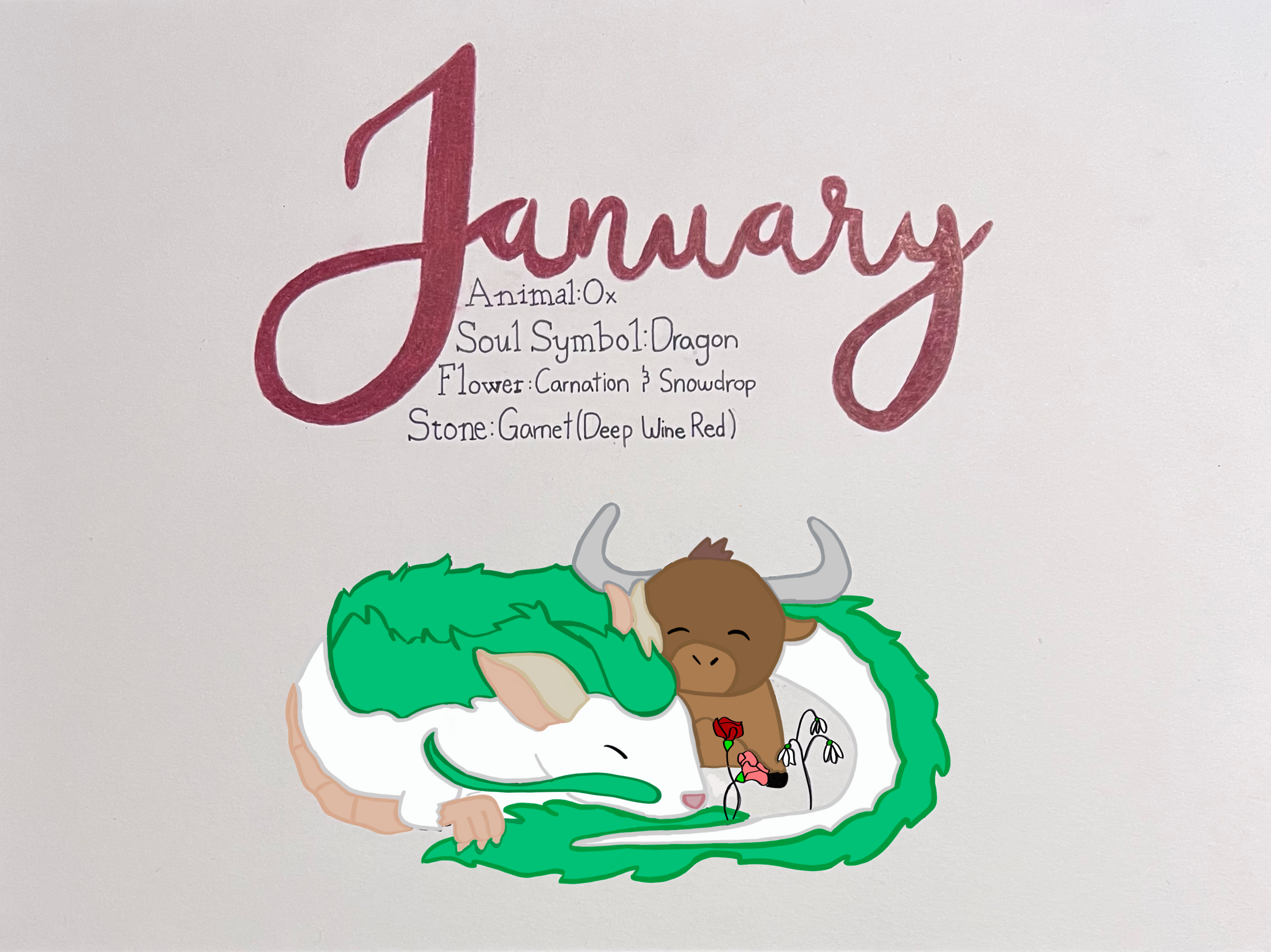 Color by the Number Calendar