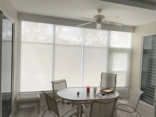 Lanai Roller Shades, 3%, Brite White, 5 inch fabric valance.jpg