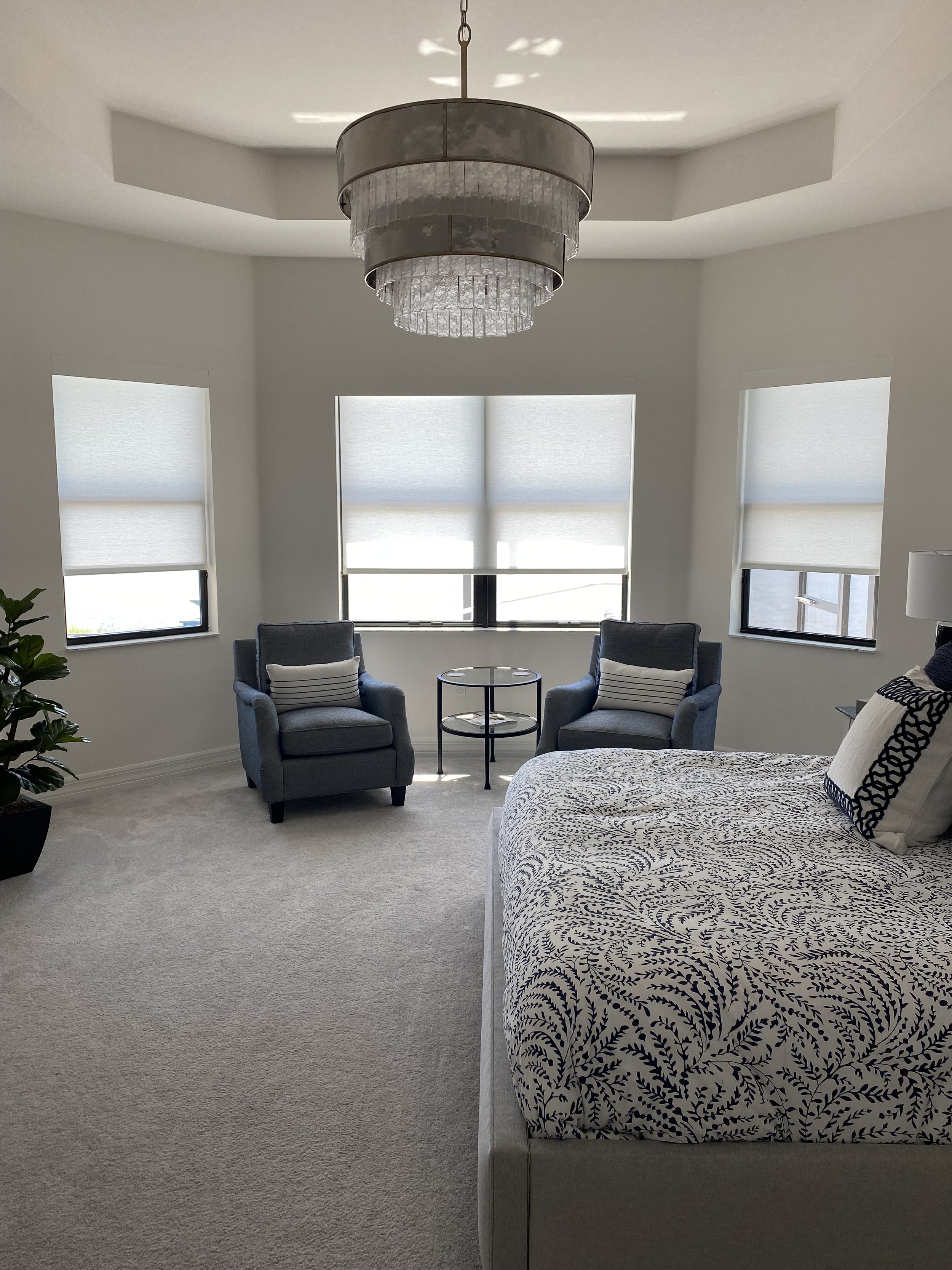 Rollershades with fabric valances- master bedroom.jpg