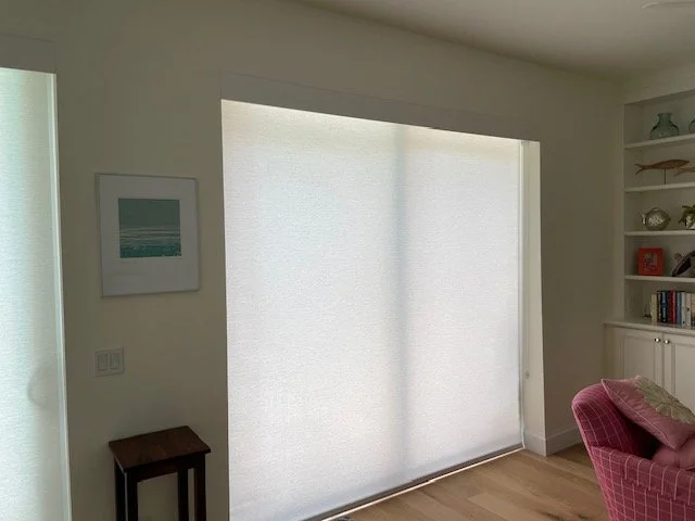 5 inch plain valance, Light filtering fabric Color-  Crystal.jpg