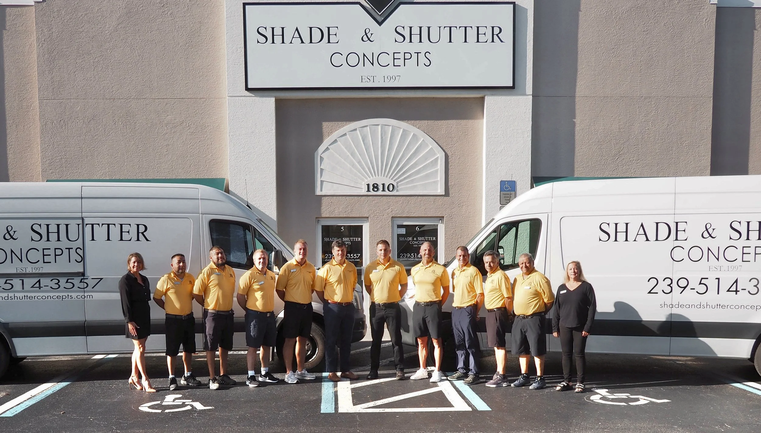Shade and Shutter Concepts, plantation shutters, blinds, shades  located in Naples, FL.