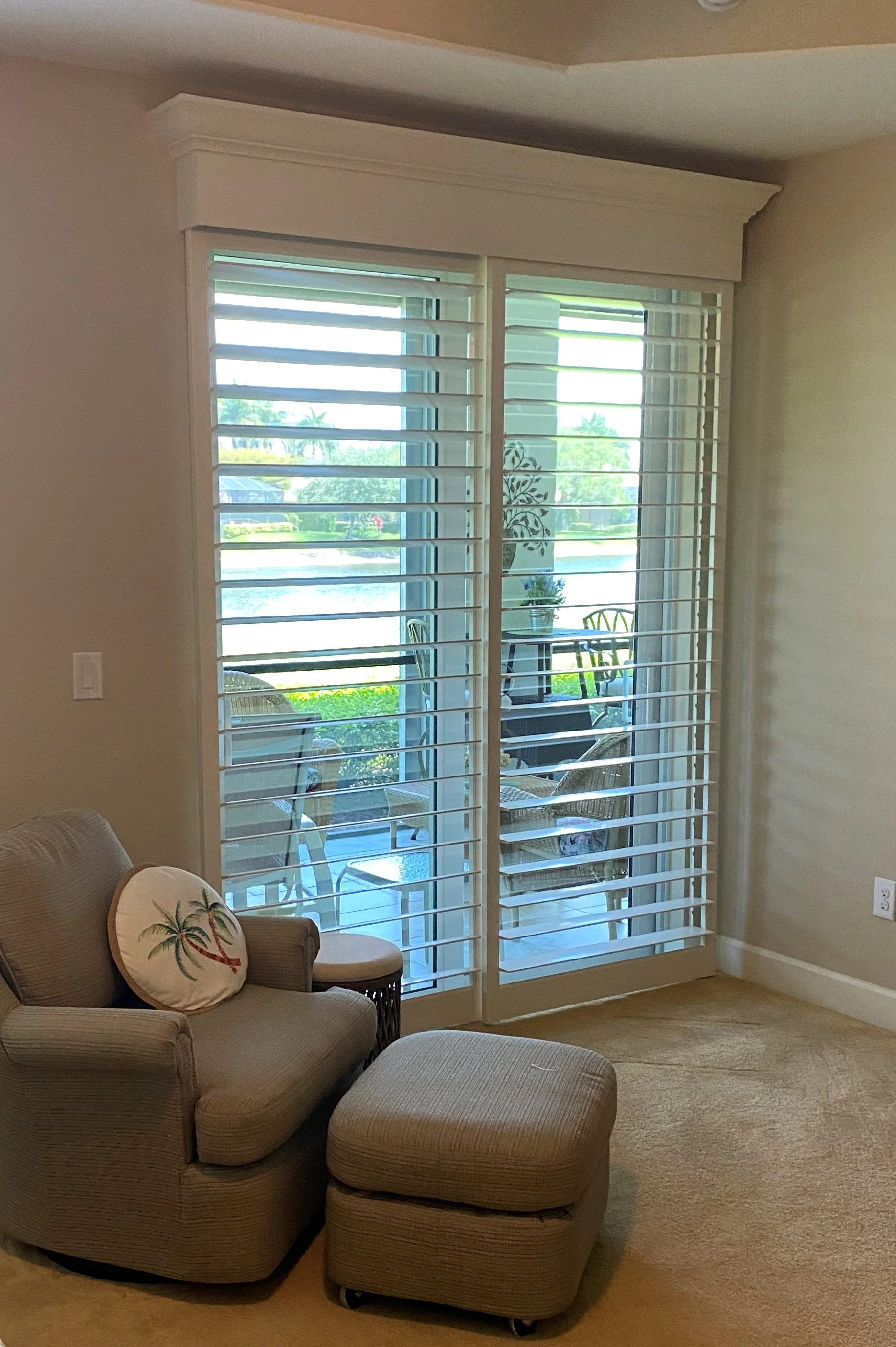 Outside mount sliding shutter with clearview louvers opened..jpg