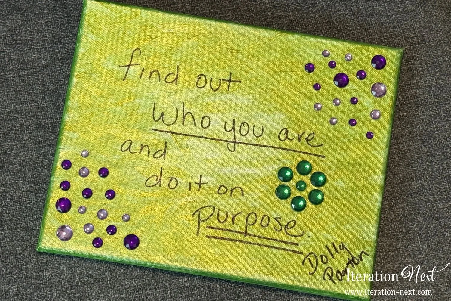 Do it on purpose