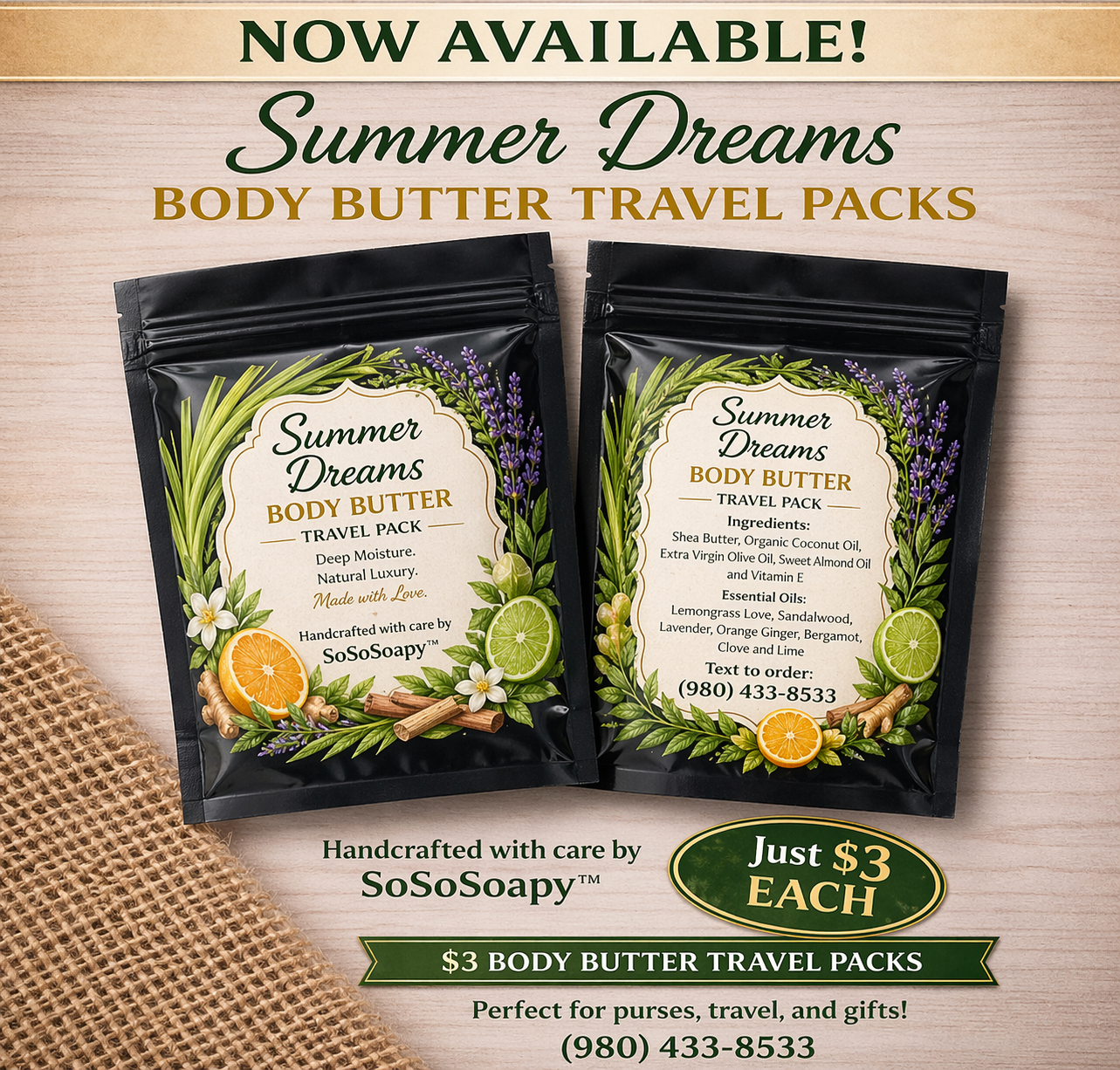 SUMMER DREAMS BODY BUTTER