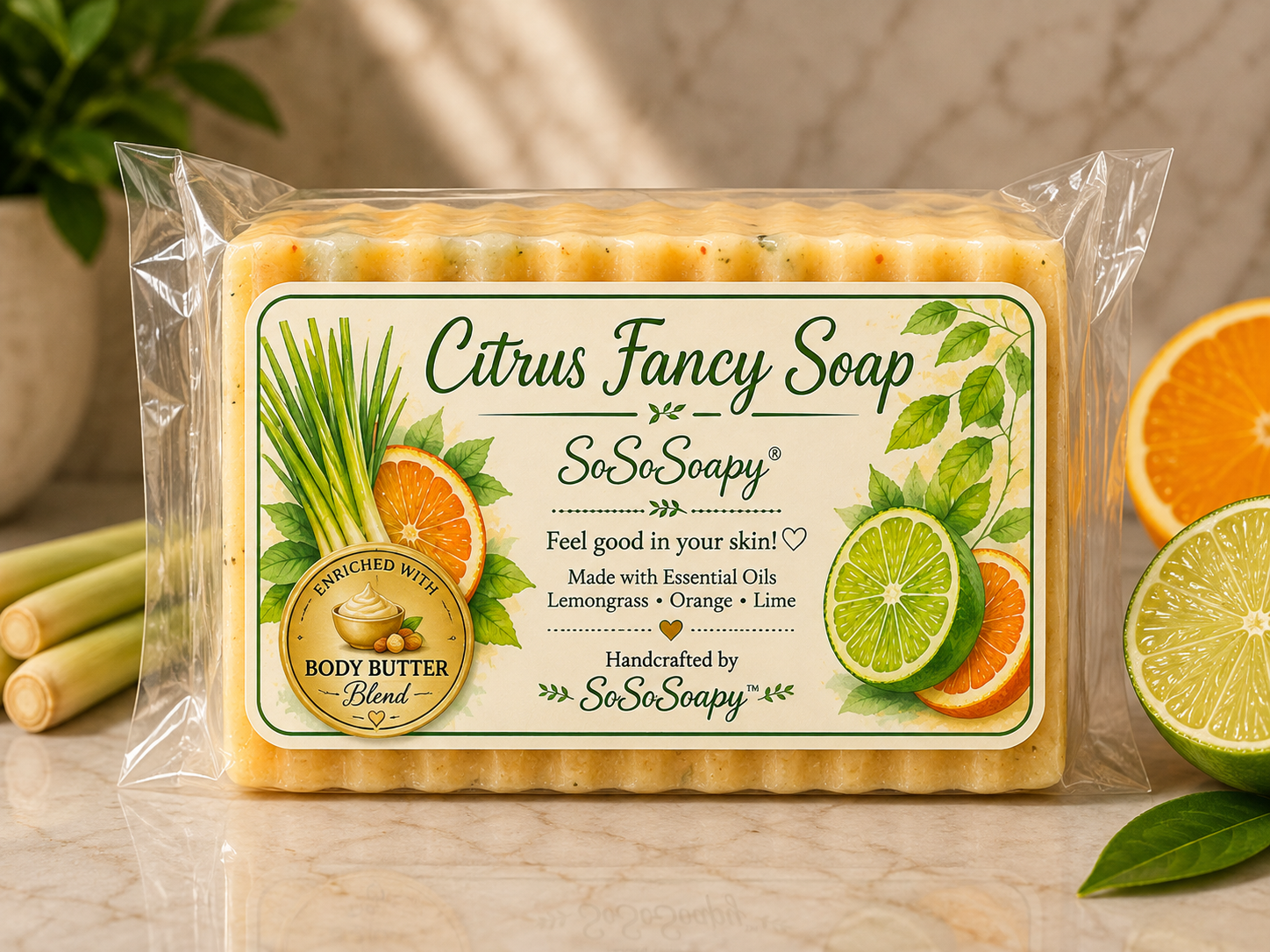 The Citrus Fancy Soap Bar
