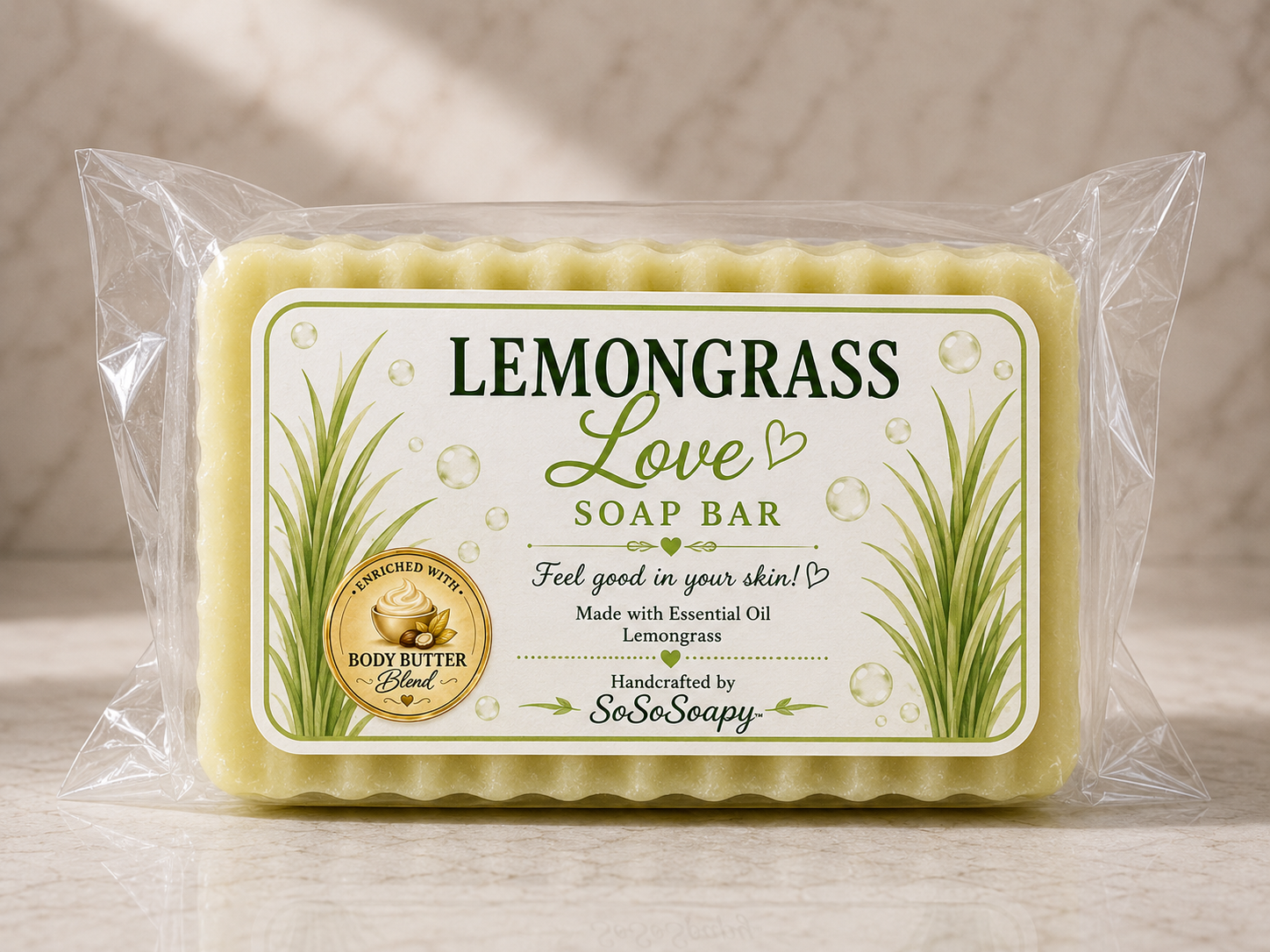 The Lemongrass Love Soap Bar