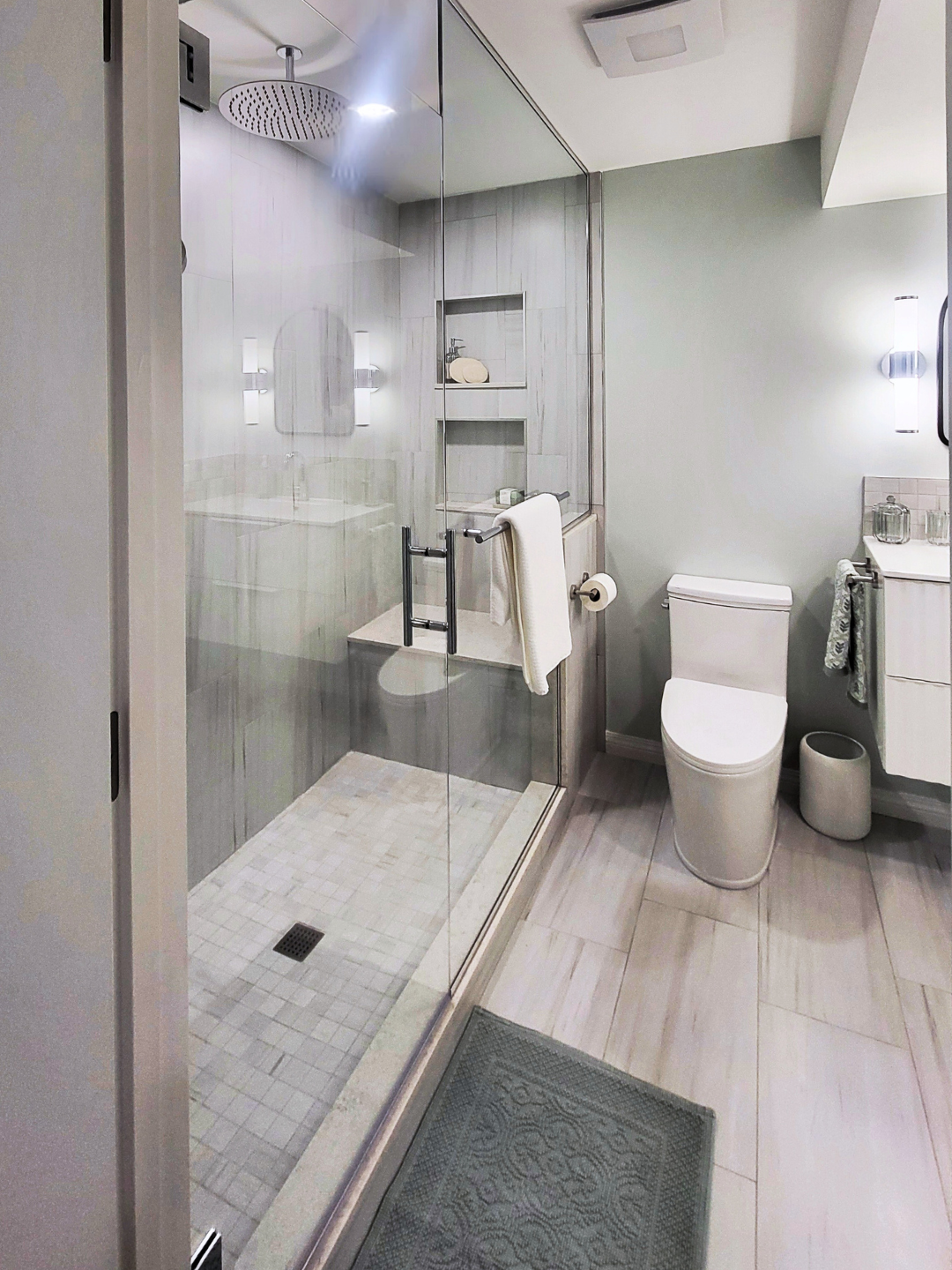 Large Walk-in shower