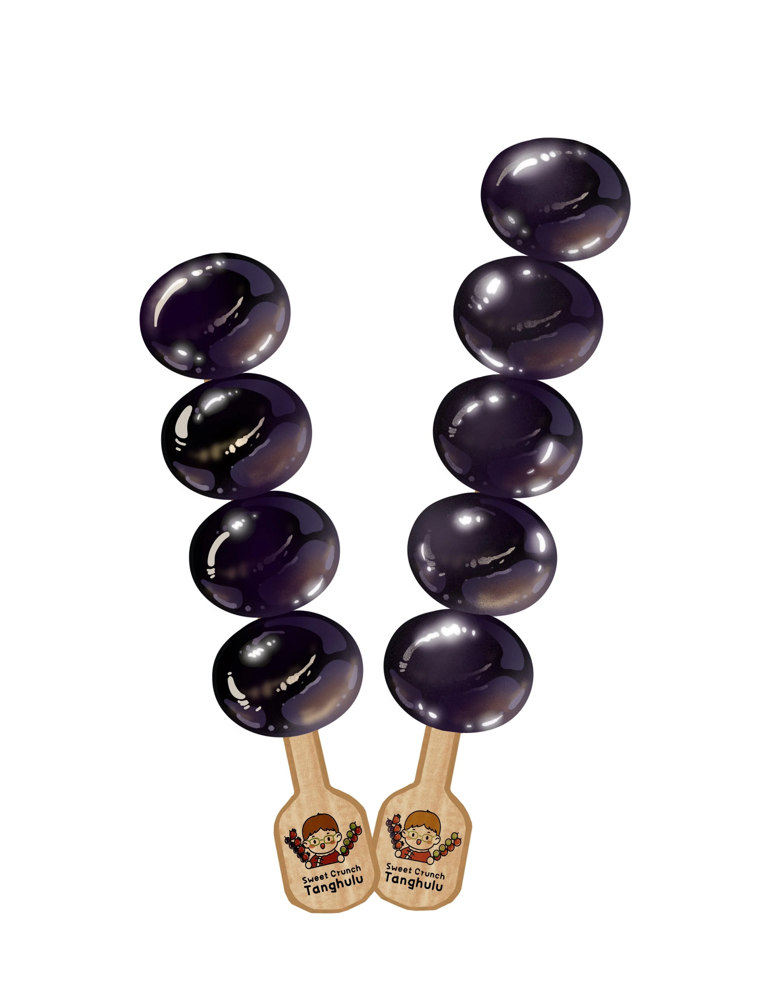 Blueberry: Our mascot's personal favorite. Smooth and full of antioxidants.