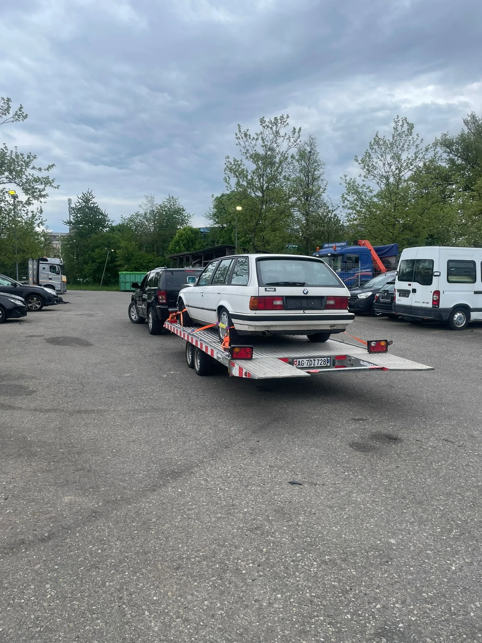 Autotransport in Holderbank AG Kony Works Schweiz 1