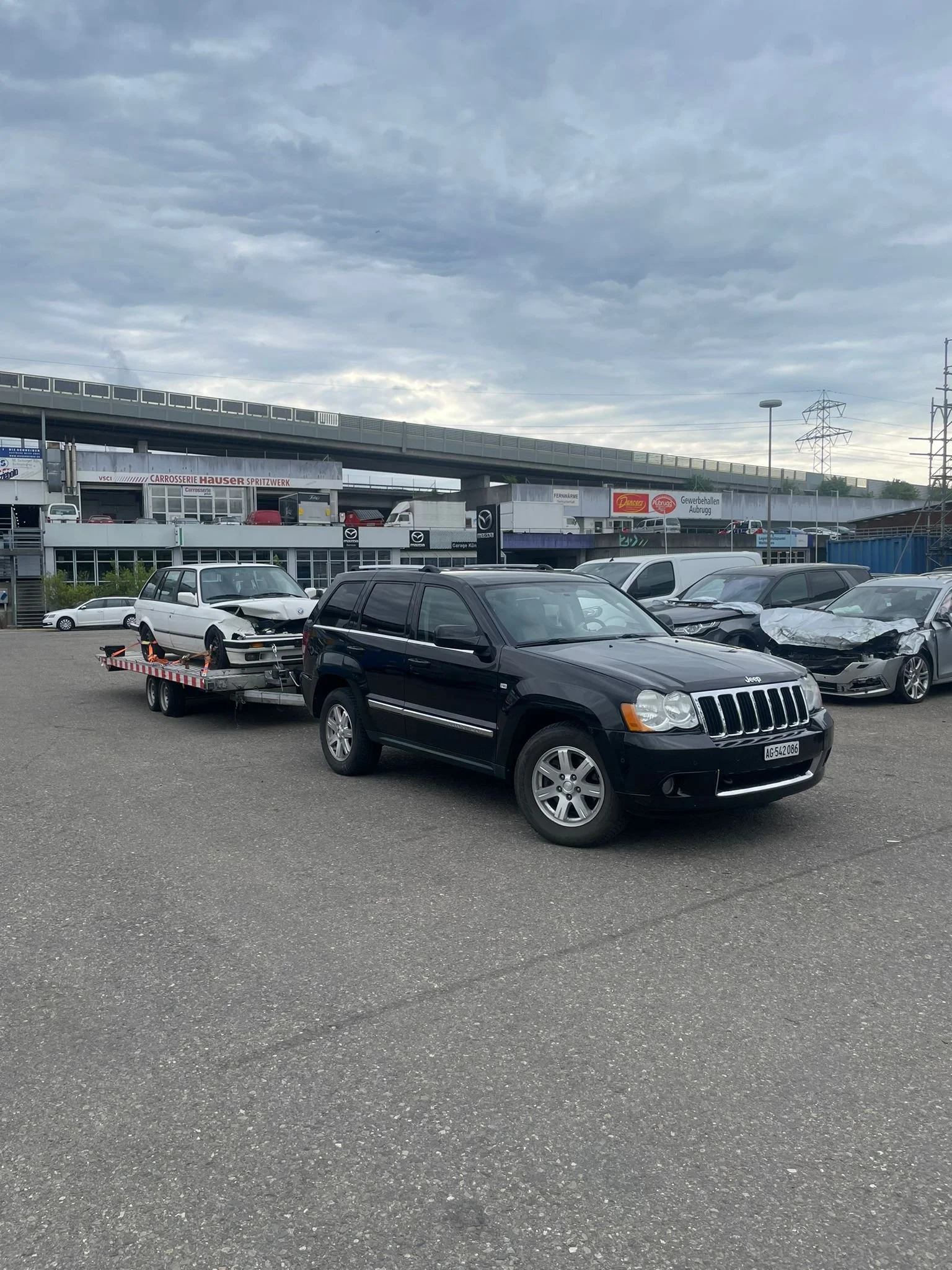 Autotransport in Holderbank AG Kony Works Schweiz 1