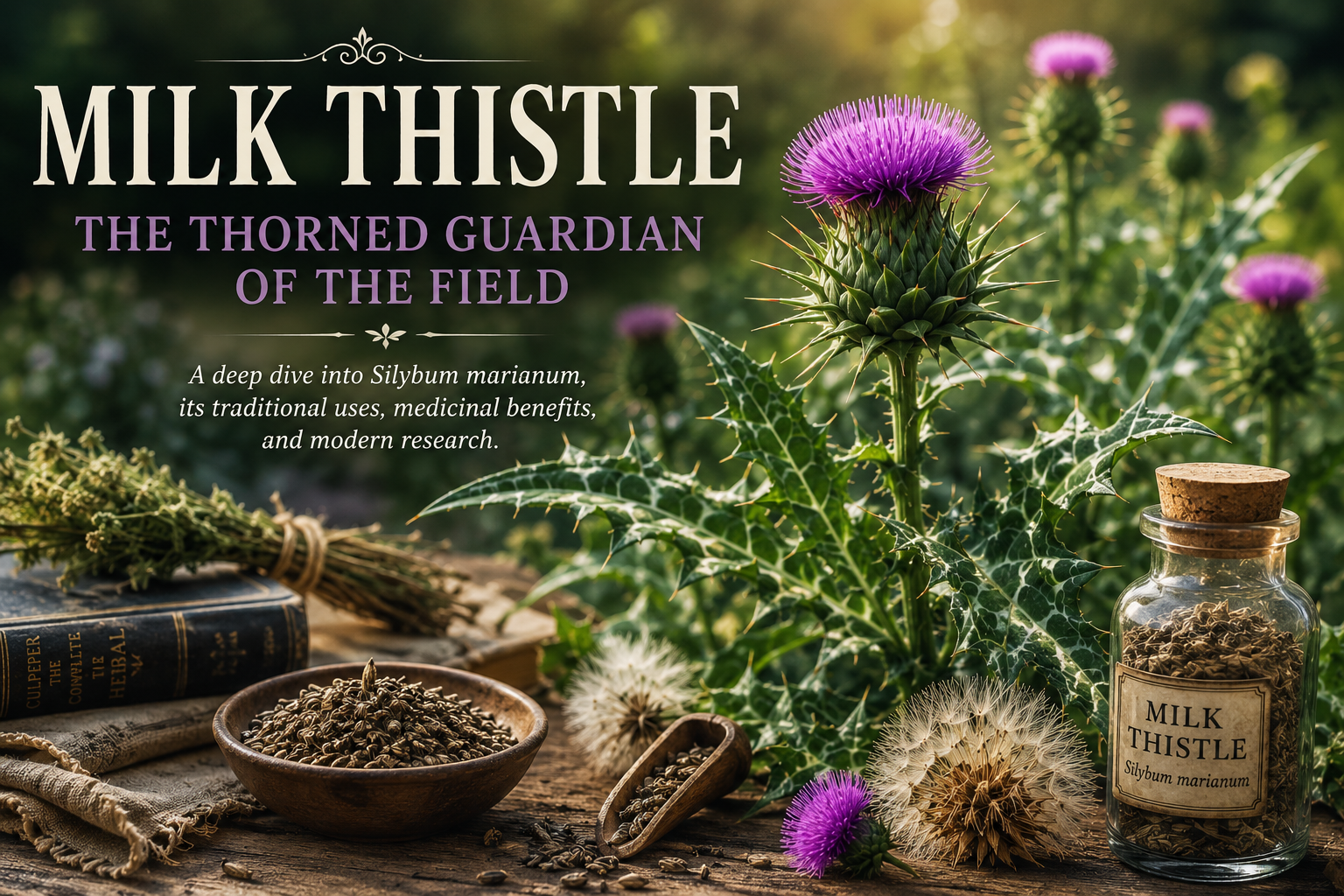 Milk Thistle - The Thorned Guardian of the Field