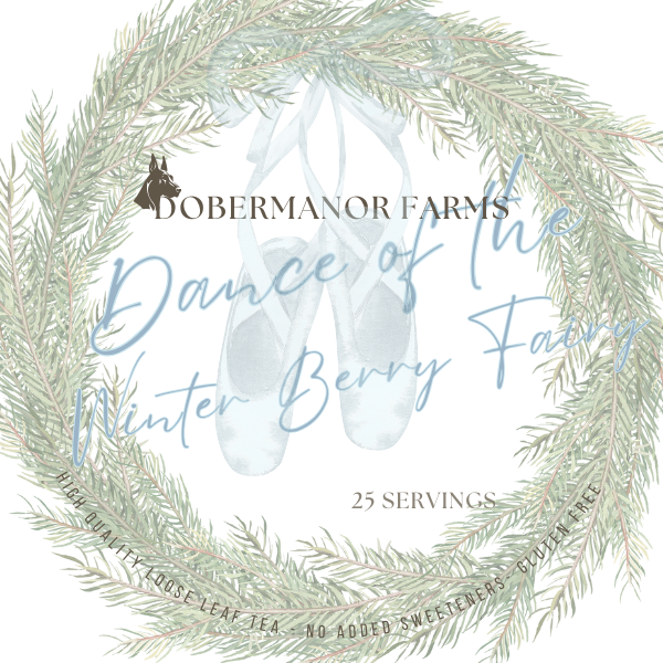 Dance of the Winter Berry Fairy Tea Tin Front Label.png