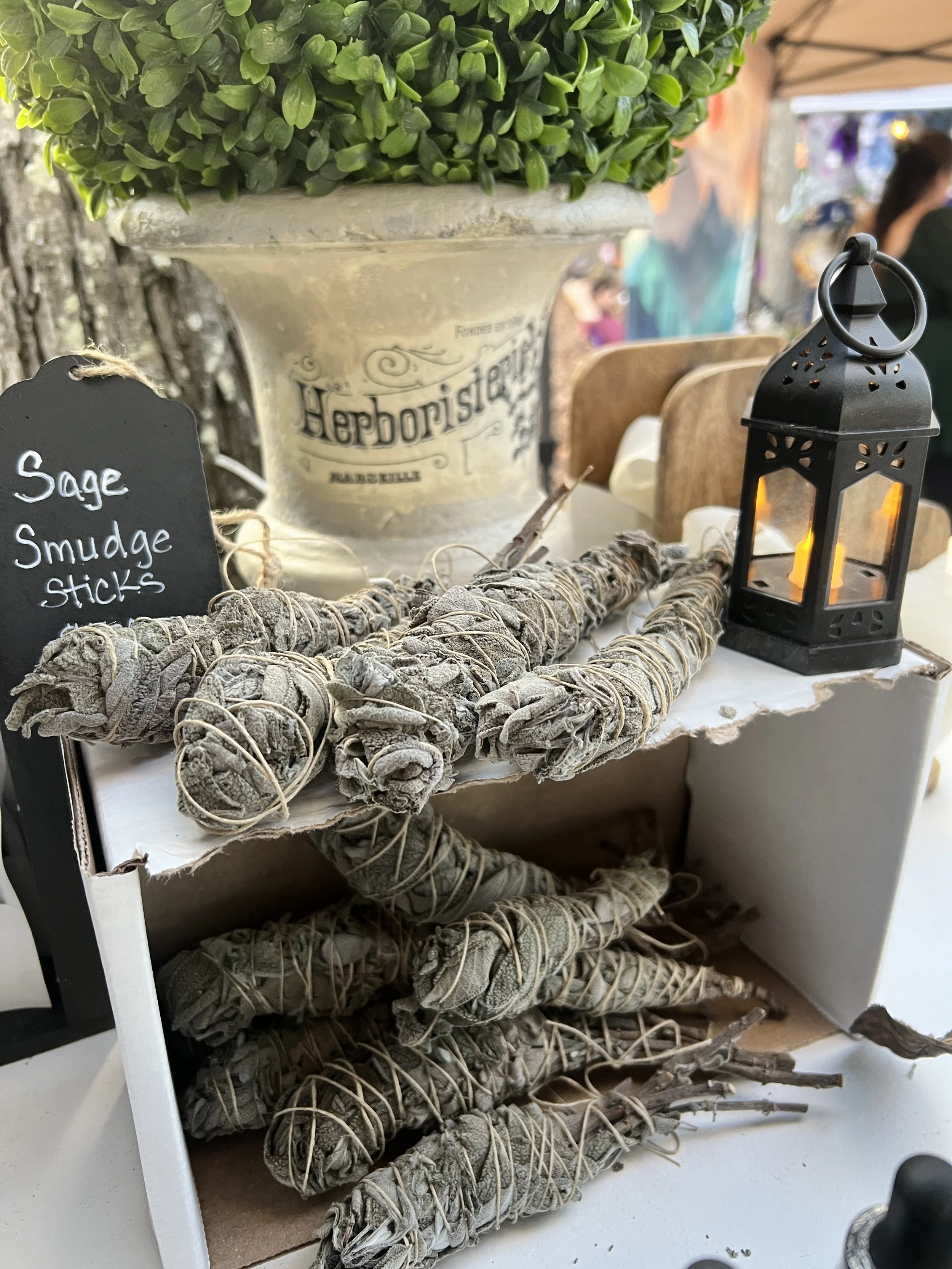 Hand-Tied Sage Bundles "Smudge Sticks" — Dobermanor Farms (2025 Harvest)