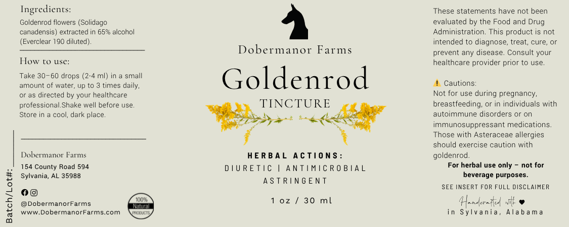 Goldenrod Tincture